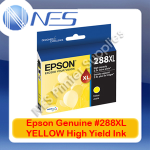 Epson Genuine 288XL YELLOW High Yield Ink Cartridge for XP-240/XP-340/XP-344/XP-440 (C13T306492)